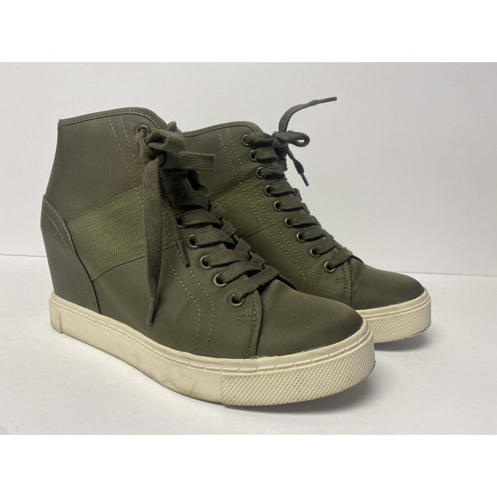 Steve Madden Lussious Hidden Wedge Sneaker Size 8.5B